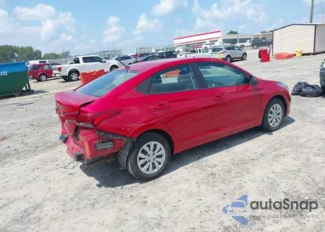 2021 Hyundai Accent Se from USA, damaged, VIN 3KPC24A68ME148864